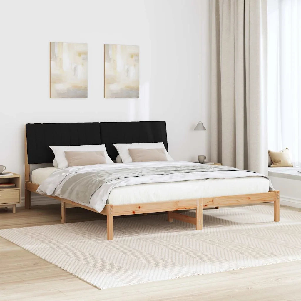 Letto matrimoniale | Letto per adulti | Struttura del letto Marrone 180 x 200 cm Pino massello