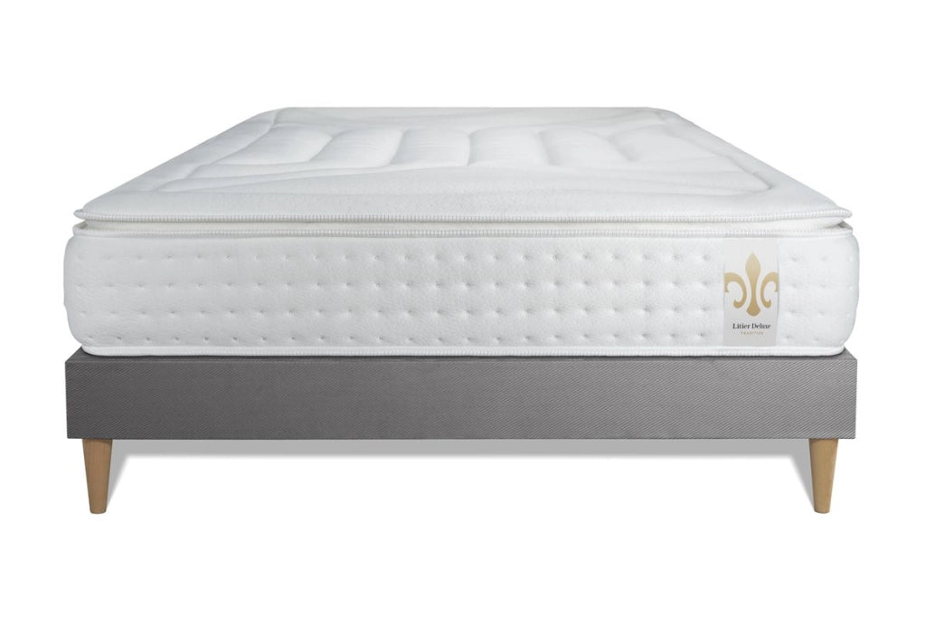 Set materasso e base 200x200 cm - Vingt-Quatre PLUS