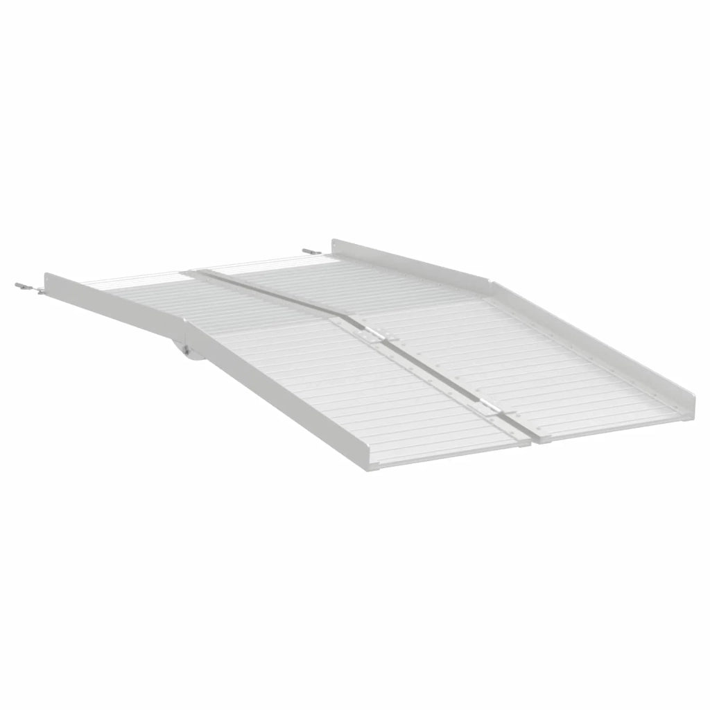Rampa per sedia a rotelle 270 kg Argento 92 x 73 x 5 cm