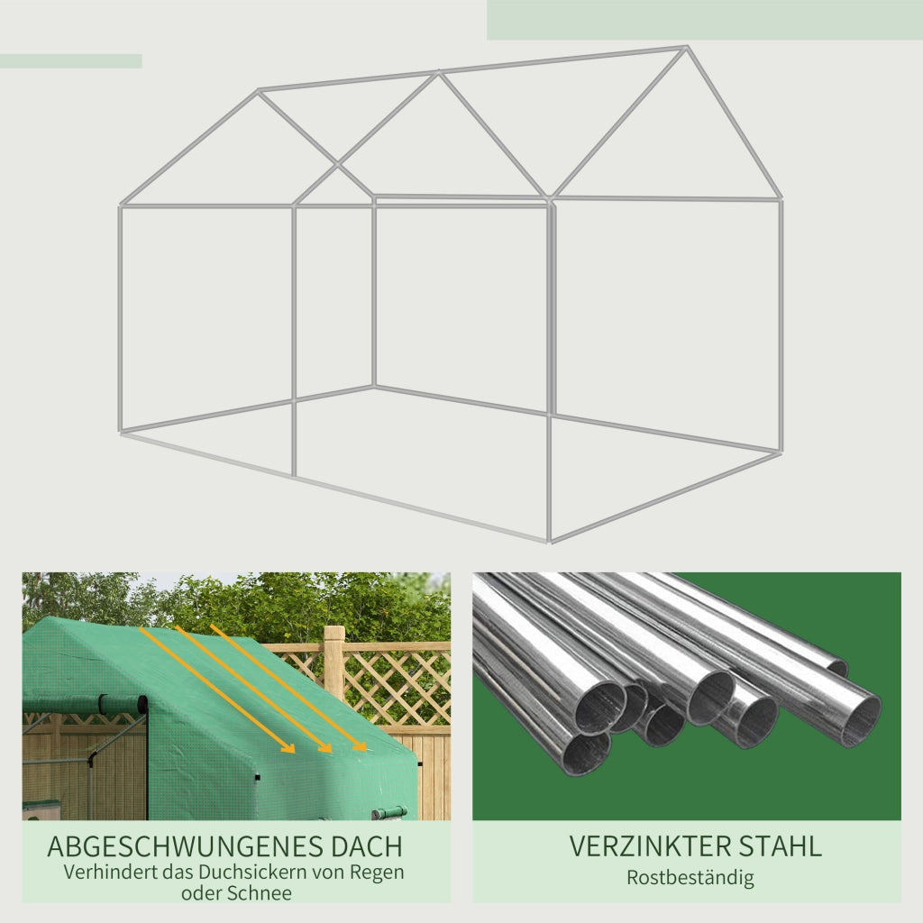 Serra da giardino ¨C Minimal ¨C verde 2x3x2m