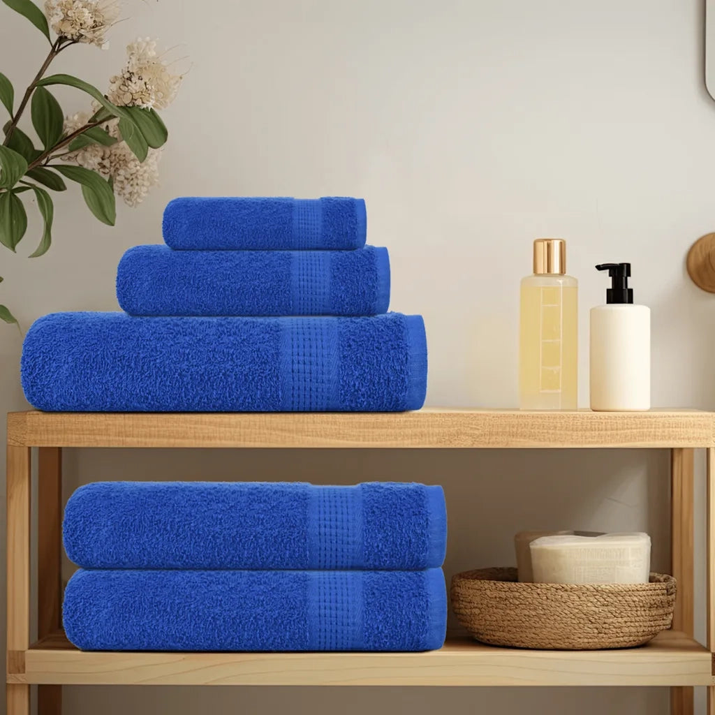 Set di asciugamani 12 pezzi FROGN Blu 360 g/m² 137097