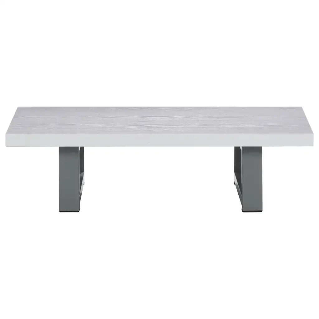 Set Mobili da Bagno 2 pz Ceramica Bianco 279341