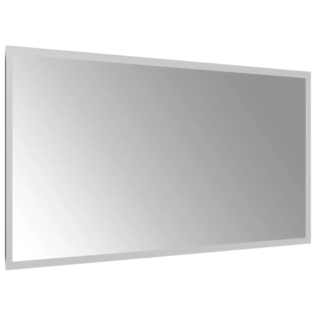 Specchio da bagno LED Trasparente 80 x 40 cm vetro temperato 42045816