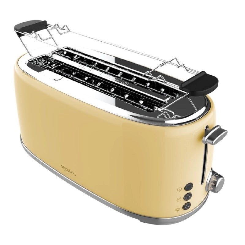 CECOTEC 03233 - Tostapane verticale Toast&Taste 1600 Retro Double Beige