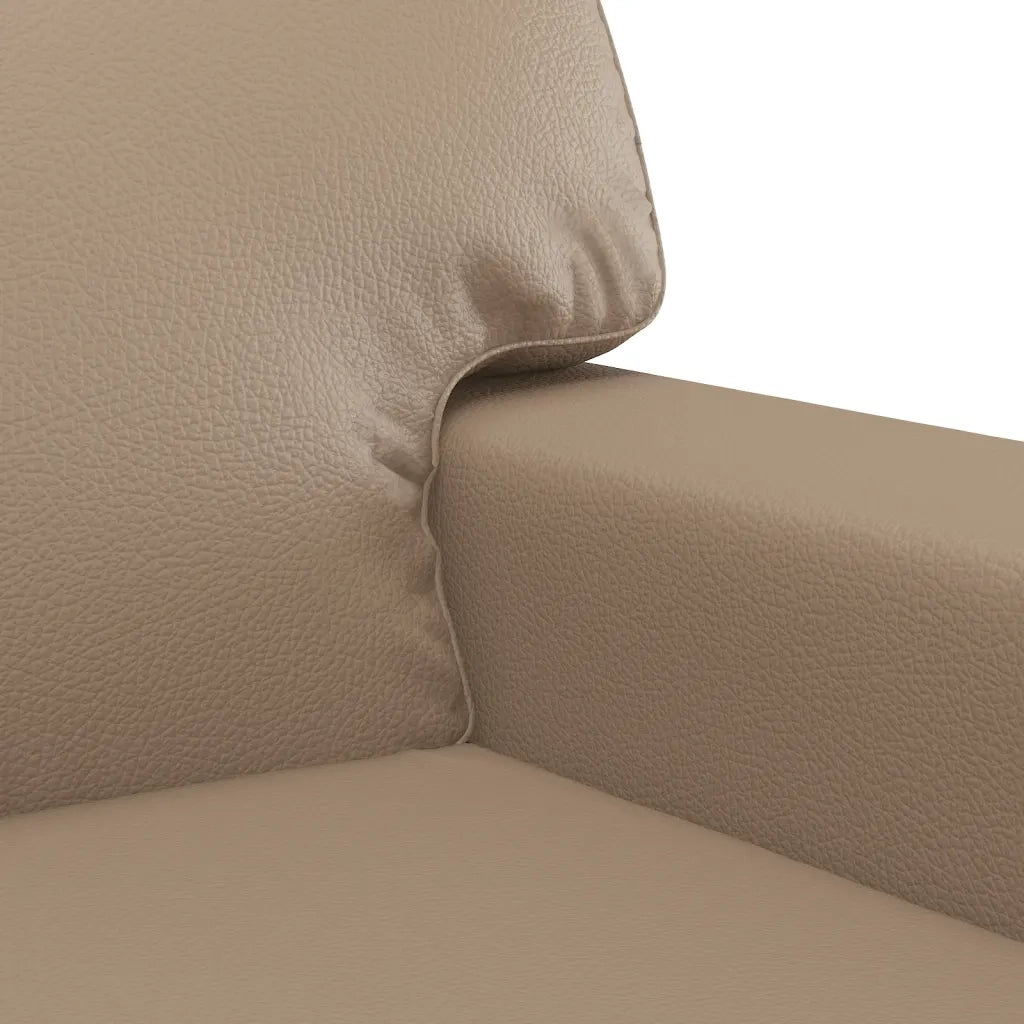 Set di Divani 3 pz Cappuccino in Similpelle 3201923