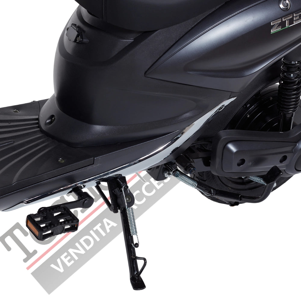 Bicicletta Elettrica Scooter Z-TECH ZT-09-TC 500W 20Ah 48V Batteria Piombo-Bianco