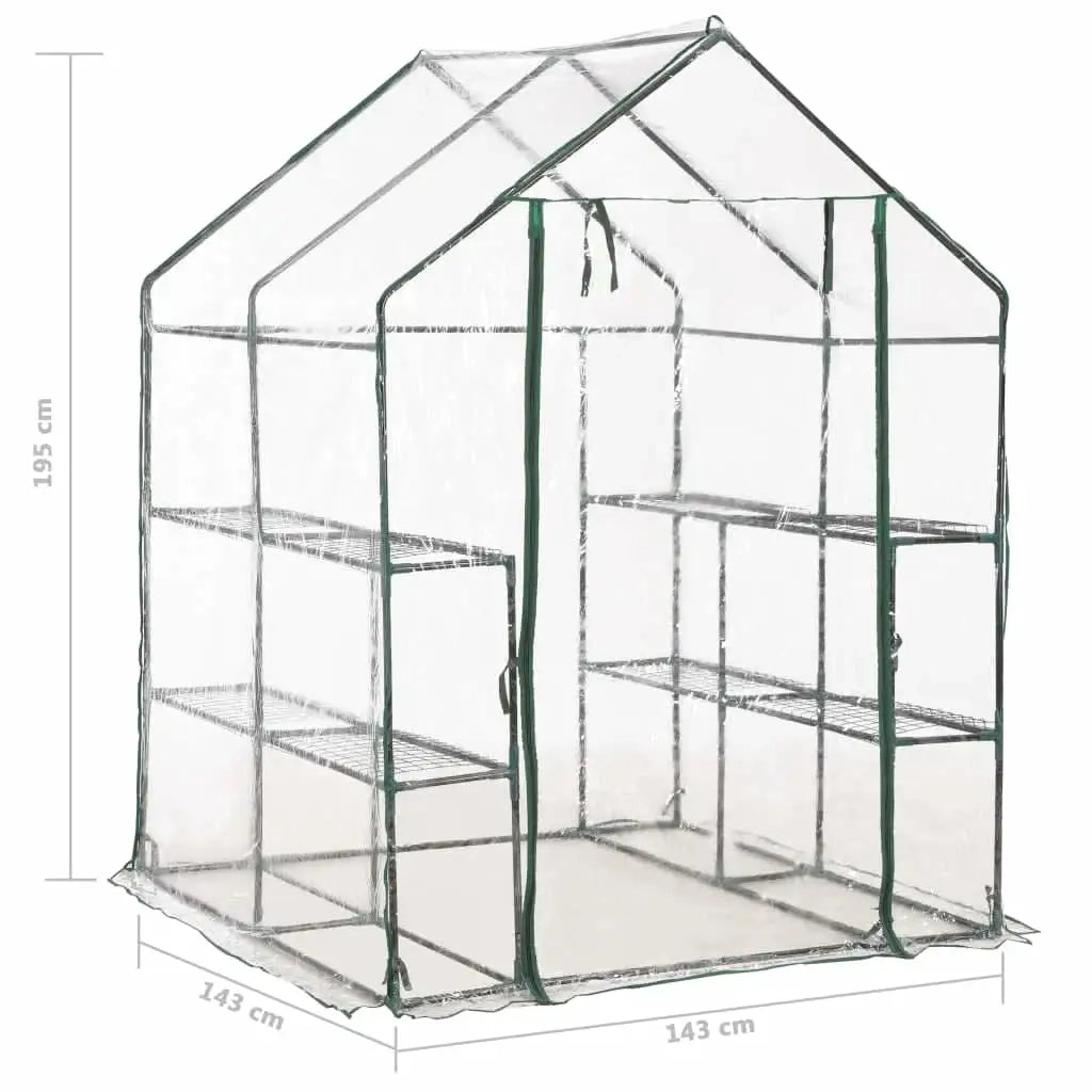 Serra Accessibile con 8 Livelli 143x143x195 cm 46914