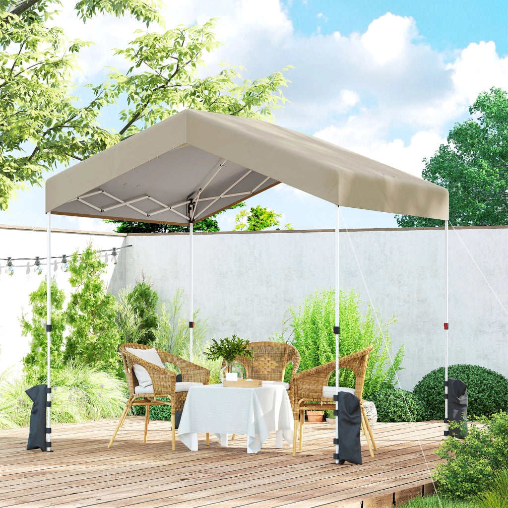 Tenda da Giardino Pieghevole ¨C Minimal ¨C Beige 240x240 cm