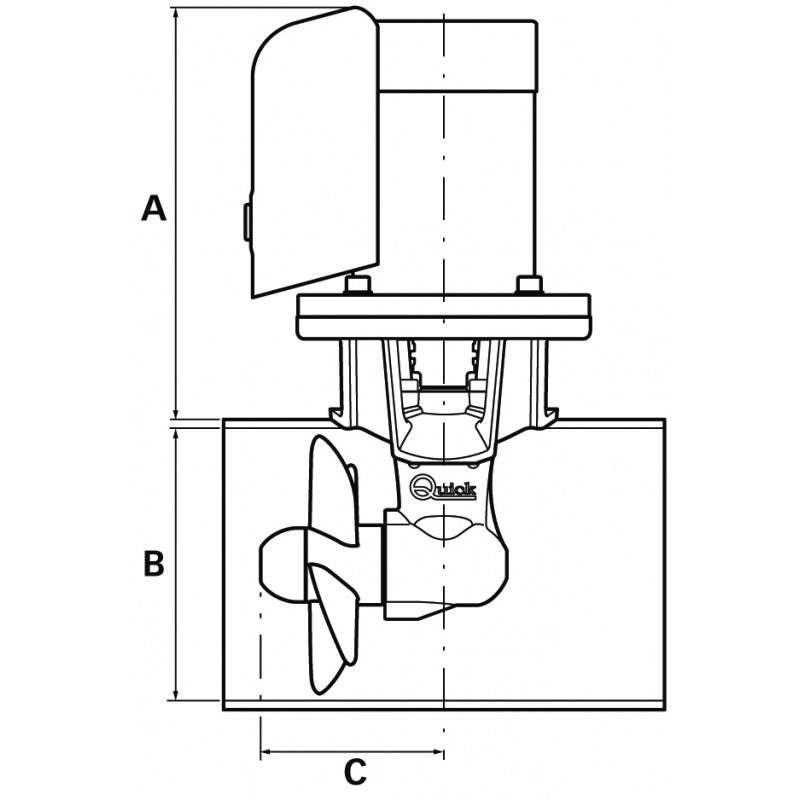 ELICA BTQ 140-40kg 12V