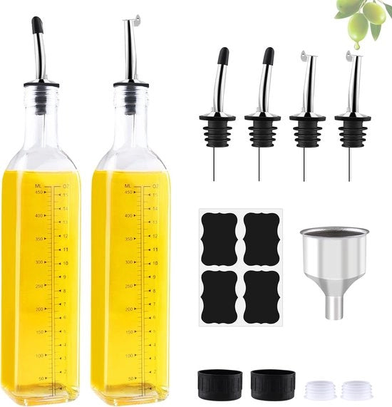 Set di dispenser per aceto e olio