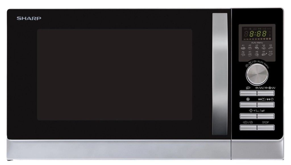Sharp Home Appliances R843INW Microonde combinato 25 L 900 W Argento