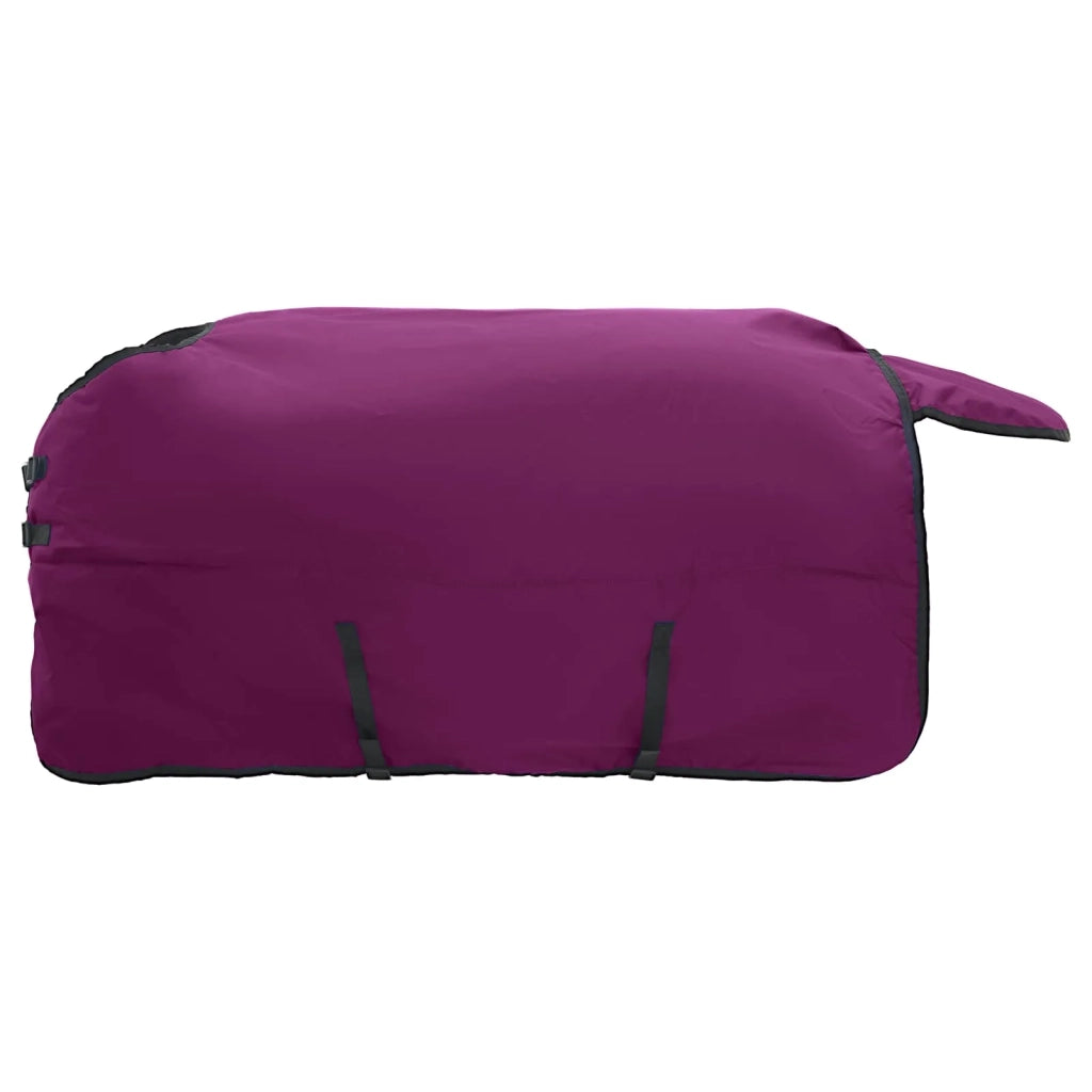 Coperta per Cavalli Verde Scuro e Nero 85 cm Poliestere 42013088