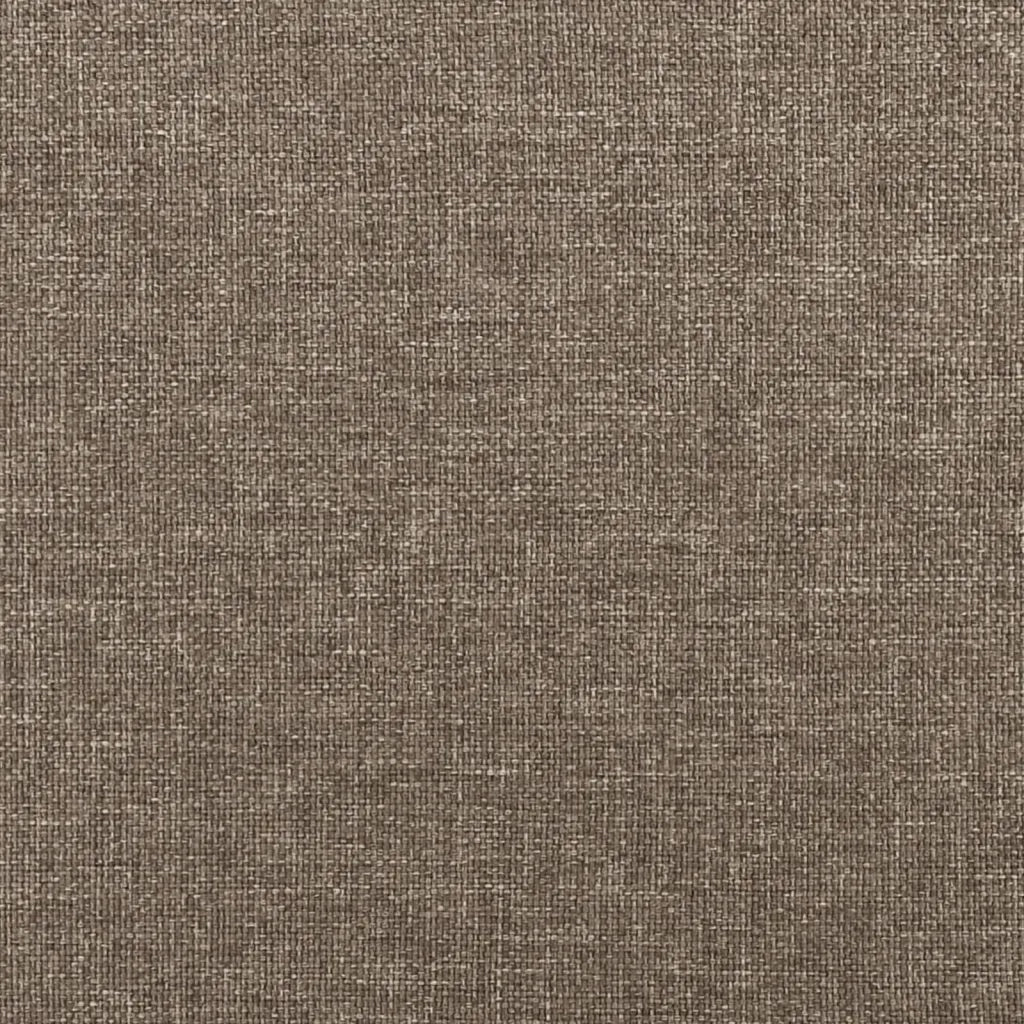Testiera per letto Tortora 144x5x118/128 cm Tessuto 3116334
