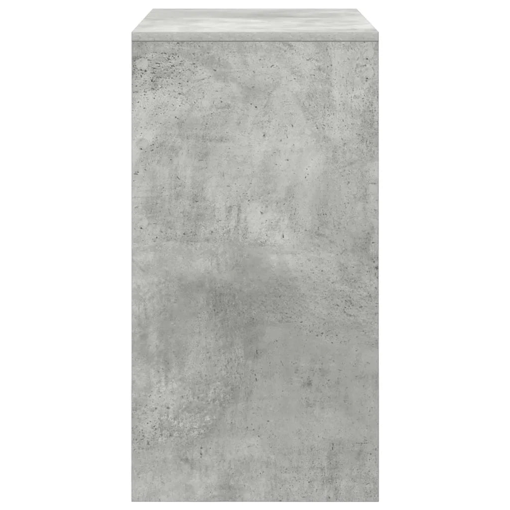 Scrivania Grigio cemento 70 x 40 x 76 cm 869381
