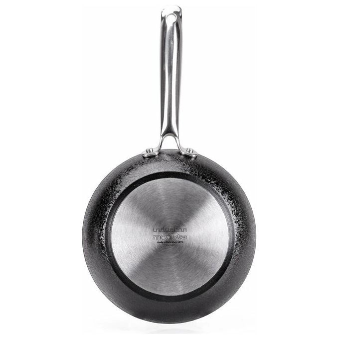Moneta 0005390124 Armonia Padella 24 cm Alluminio Forgiato Rivestimento Antiaderente Finegres Senza PTFE PFAS PFOA Nichel Induzione colore Nero