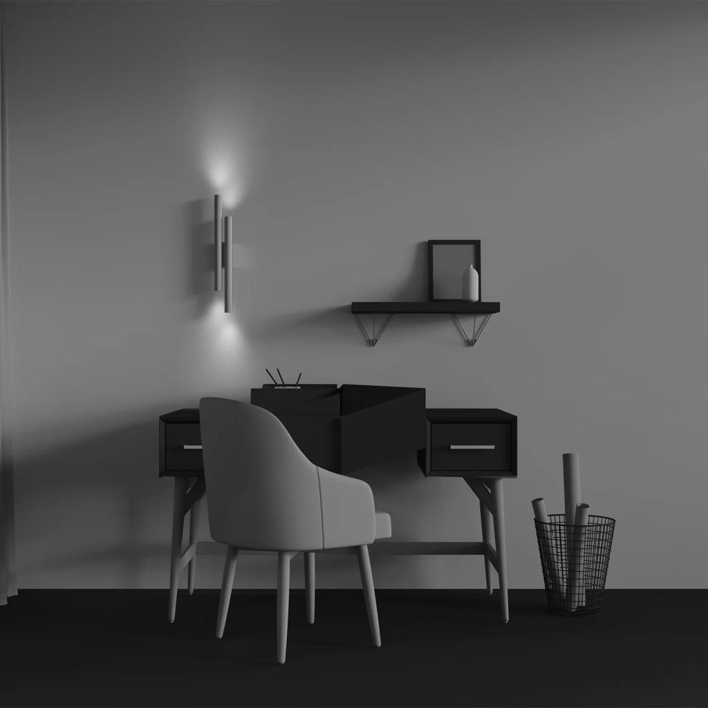 Maytoni Applique design Calipso 1 luce GU10 ottone alluminio
