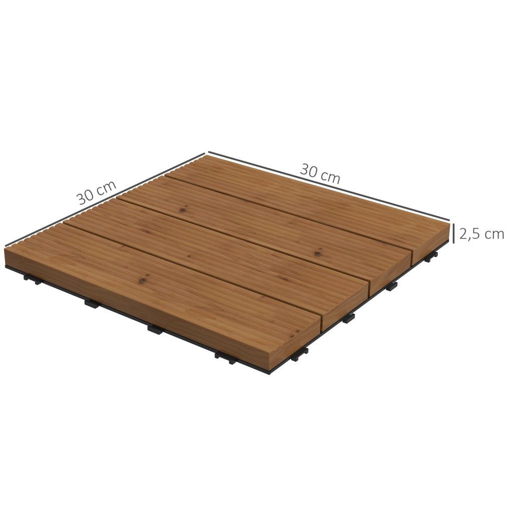 Griglia per Terrazza ¨C Minimal ¨C 12 Pezzi, 1.08 m2, Embo?tables