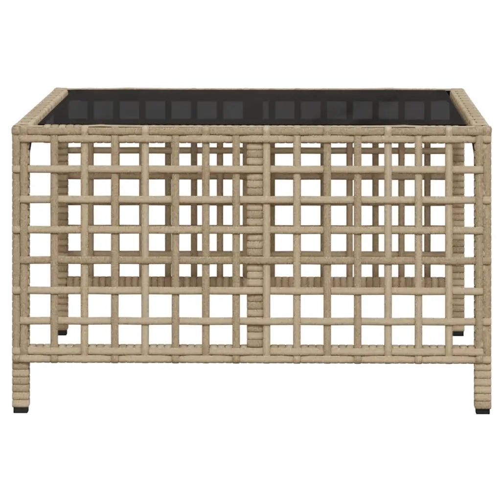 Set Divano ad Angolo 3 pz | Set Salotto da Giardino con Cuscini Beige Misto Polyrattan