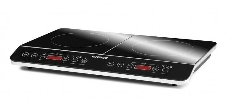 G3 Ferrari G10047 Hi-Tech Chef Piastra Fornello a Induzione Doppio Timer 180 minuti Potenza 3500 Watt Display digitale Temperatura regolabile 60 cm
