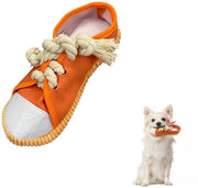Giocattolo interattivo per cani - forma di scarpa - materiale duraturo - riduce la noia - adatto per piccoli cani