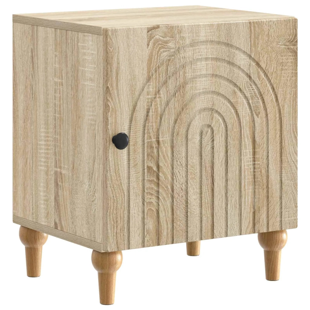 Set di 2 Comodini | Armadio da Notte | Mobiletto da notte Rovere Sonoma 43 x 34,5 x 50 cm