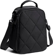 Lunchbox per donne Isolata borsa per pranzo Borsa per pranzo imbottita e carina Borse per pranzo piccole con cinghia per spalla per lavoro Picnic Viaggi Ufficio, regalo per donne