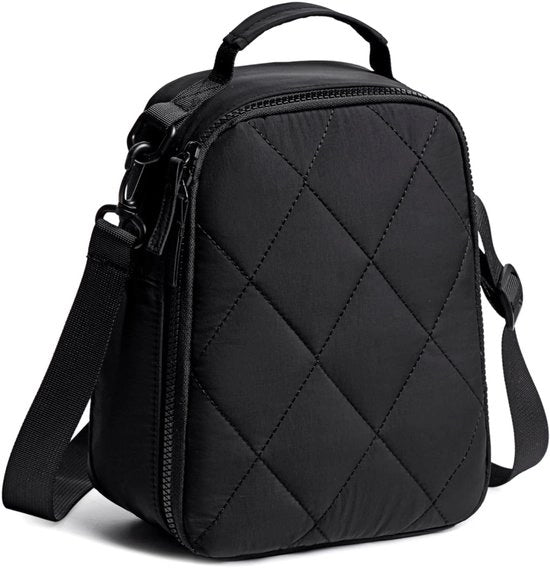 Lunchbox per donne Isolata borsa per pranzo Borsa per pranzo imbottita e carina Borse per pranzo piccole con cinghia per spalla per lavoro Picnic Viaggi Ufficio, regalo per donne