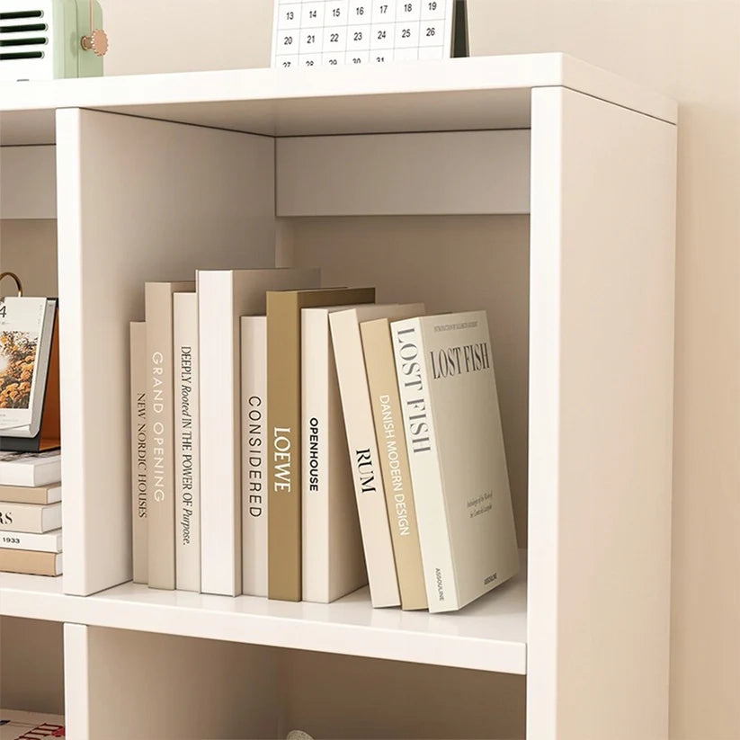 Libreria, bianca 100x67x30 cm