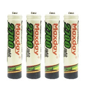 Trade Shop - 4 Pile Aaa Batterie Ricaricabili Mini Stilo 2700 Mah Ministilo Universali Pila -