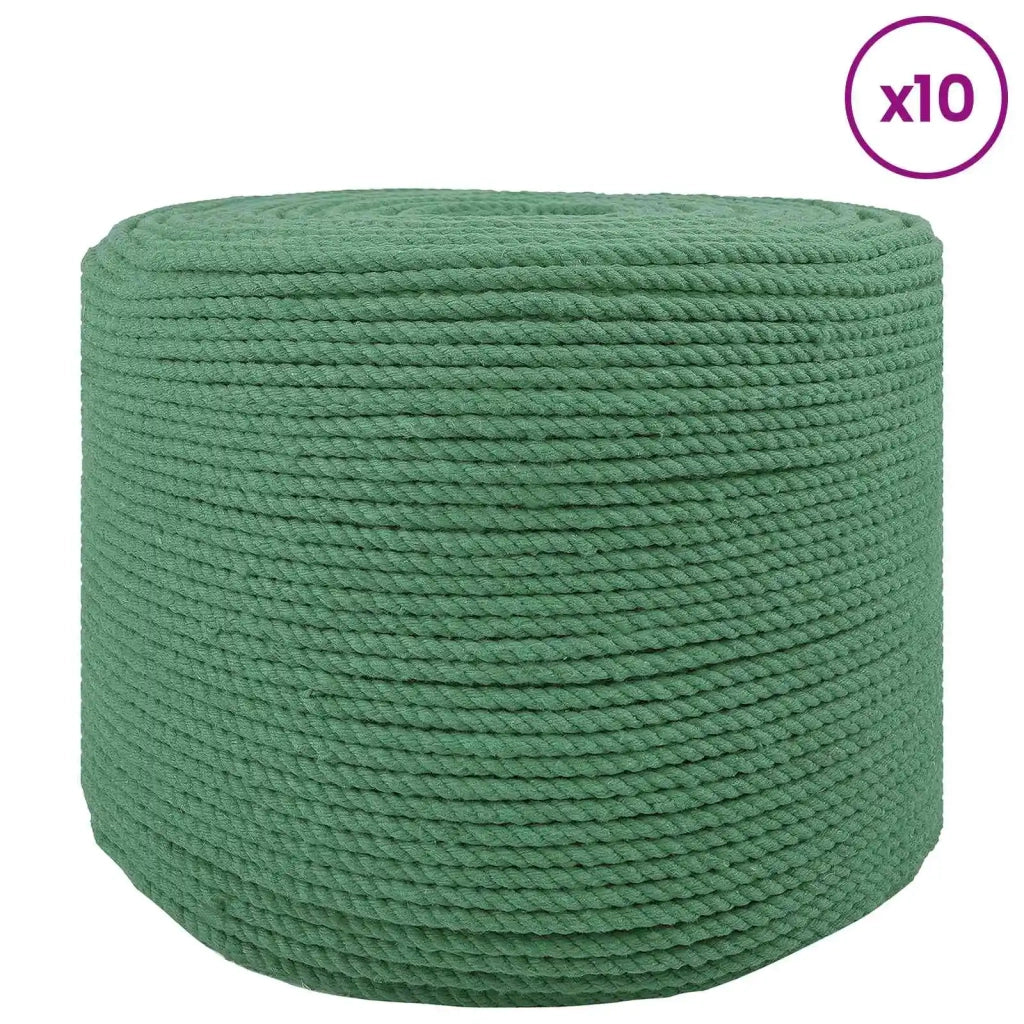 Corda 10 pcs Verde Cotone 42011941