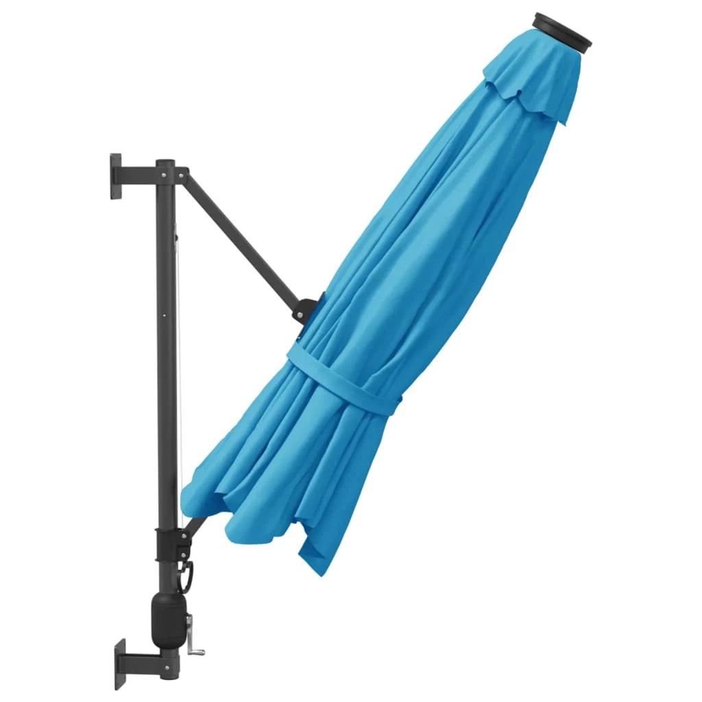 Ombrellone da parete blu navy 290 cm 02_0008698