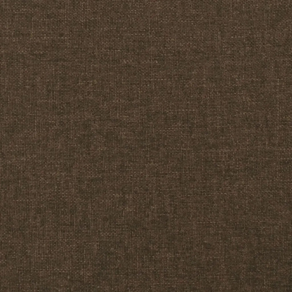 Testiera Marrone Scuro 180x7x118/128 cm Tessuto