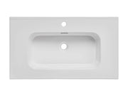 Lavabo per mobile a una vasca 90 cm Lavabi per mobile 91 x 17 x 46 cm