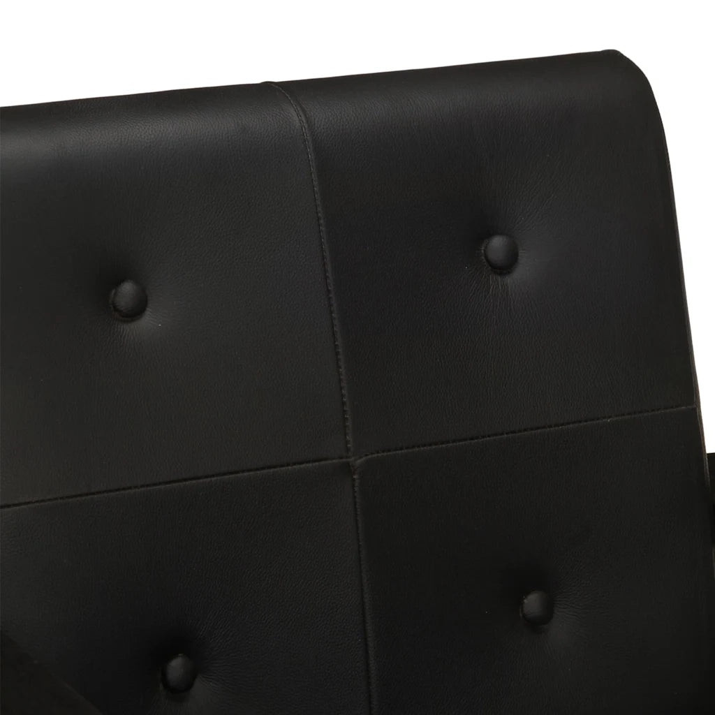 Poltrona Nera in Vera Pelle 247642