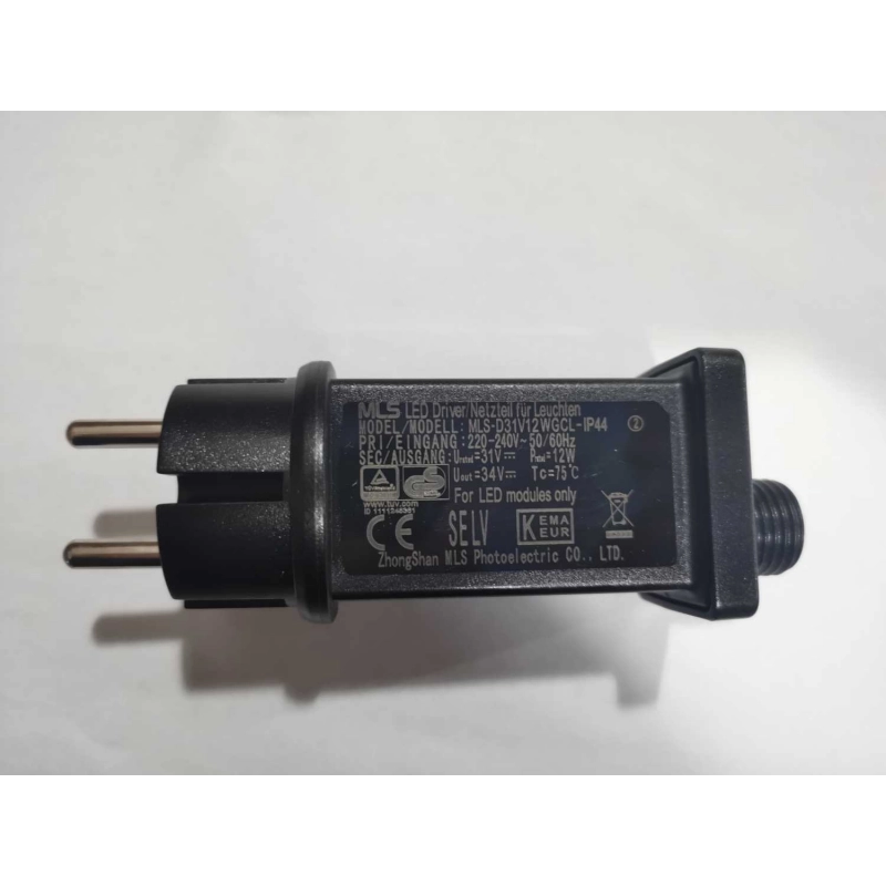 Luce filo 1500 led bianco caldo concontroller 78m
