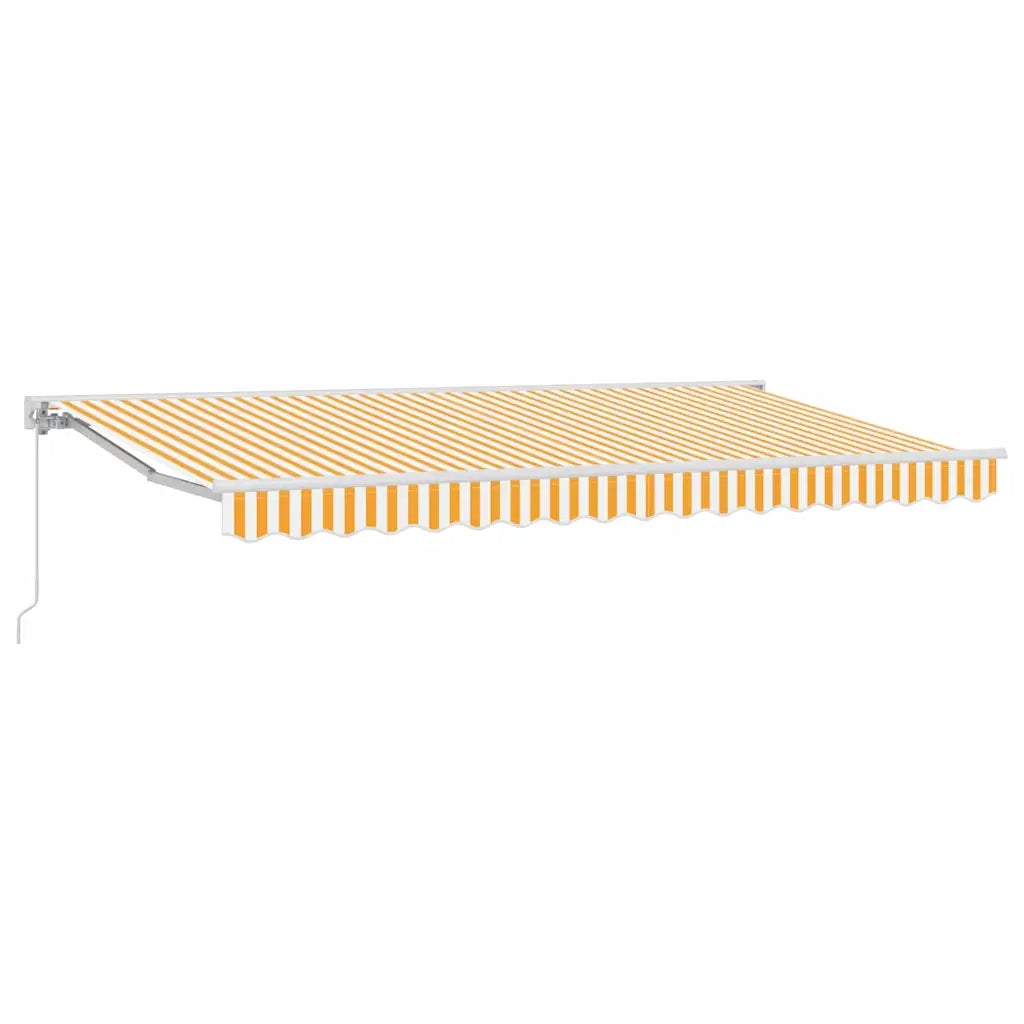 Struttura della tenda Giallo e Bianco 350 x 200 cm 3329643