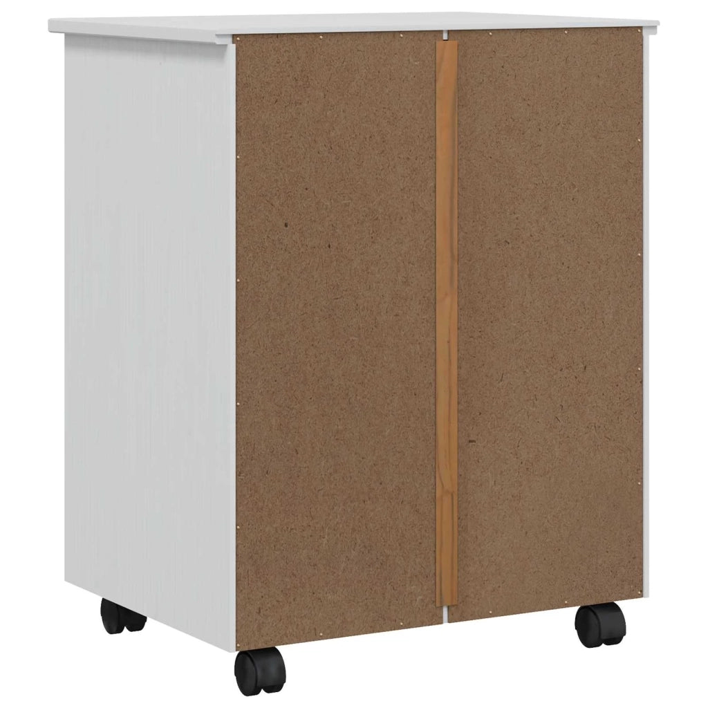 Armadietto Rotolante con Cassetti CORONA Bianco 42040534
