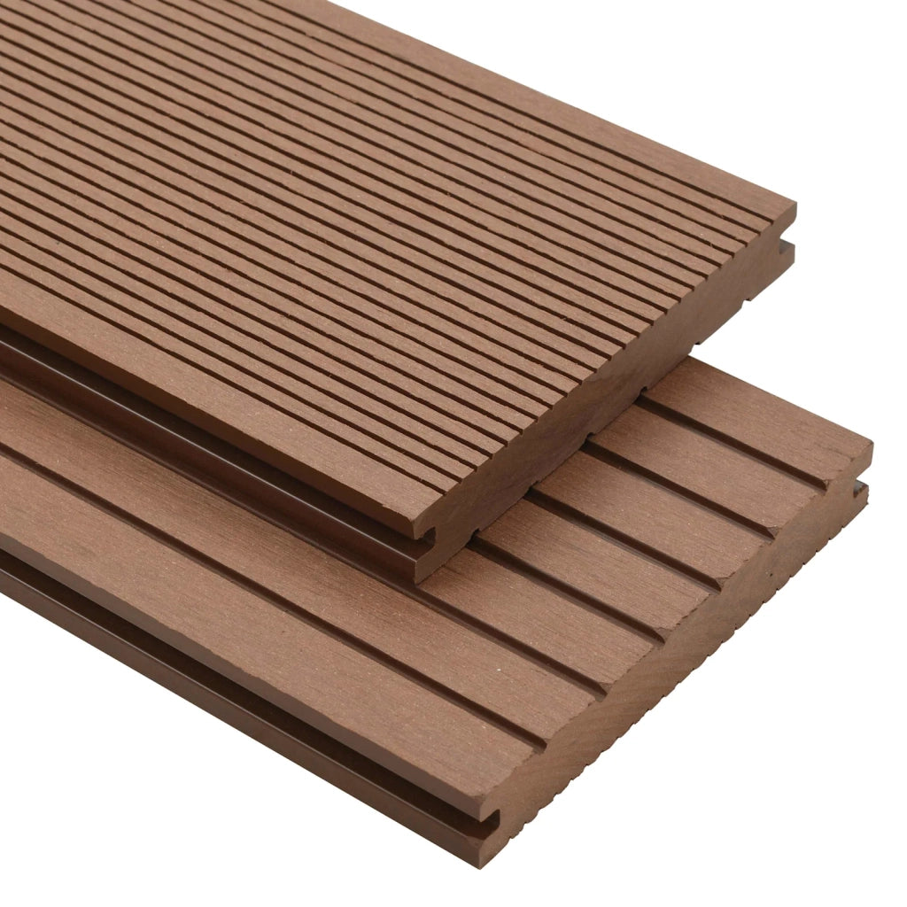 Pavimento da Deck 6 pcs Marrone Chiaro WPC 42046646