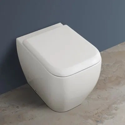 Copriwater Dedicato Rak Ceramiche serie Metropolitan Bianco