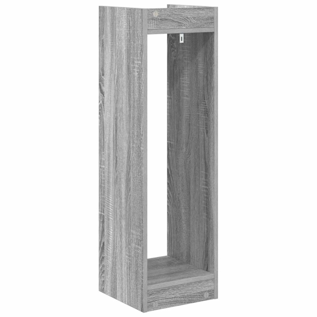 Supporto per piante 2 pz Sonoma grigio 30 x 30 x 100 cm 899573