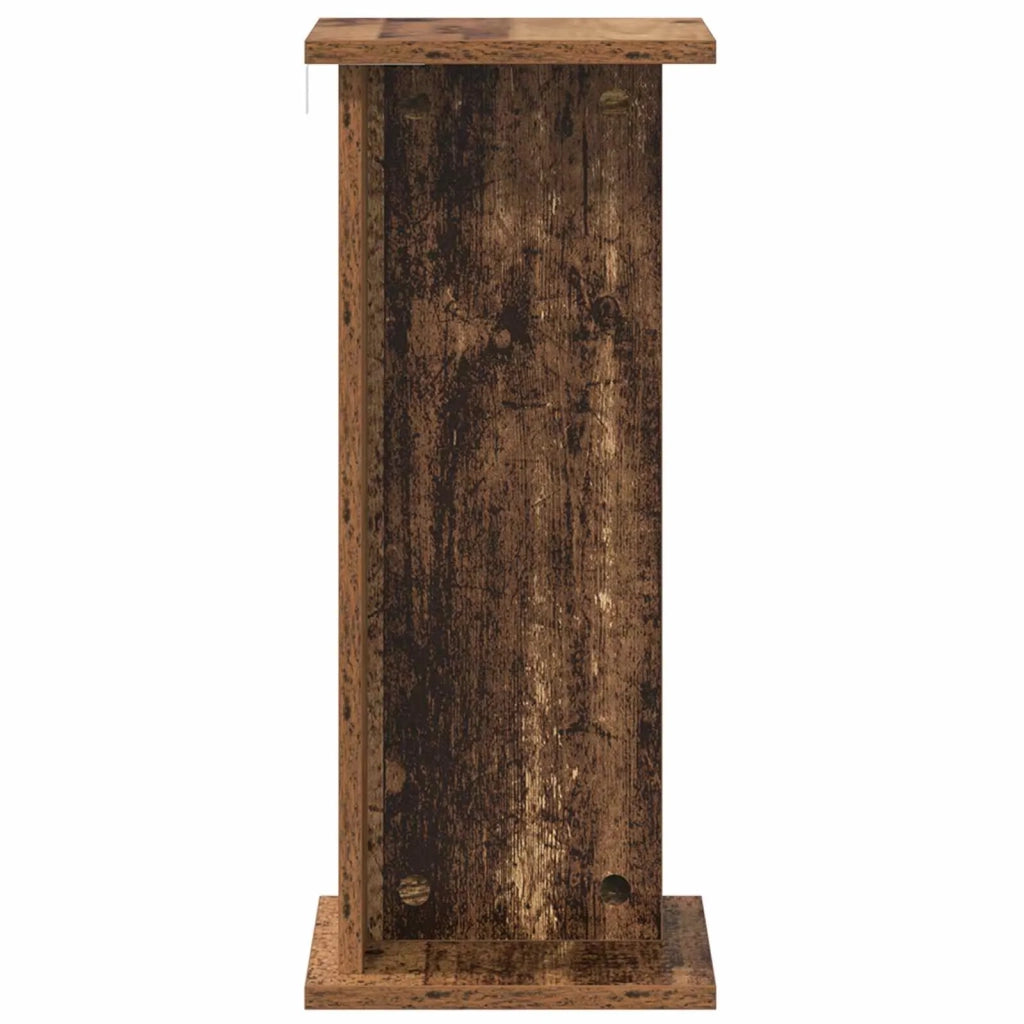 Supporto per piante | Sostegno per piante 2 pz Legno vecchio 25 x 25,5 x 60,5 cm