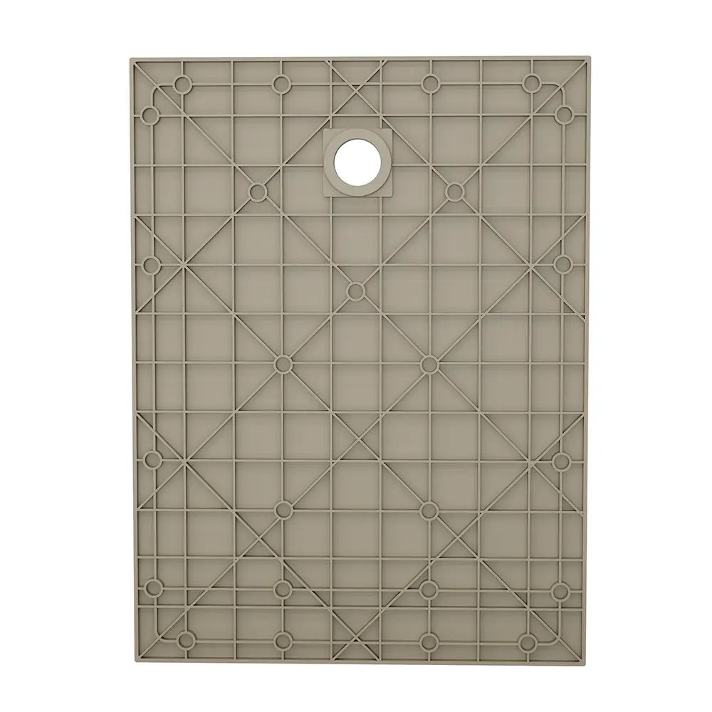 Piatto doccia 90x140 cm colore marrone effetto pietra | Samos