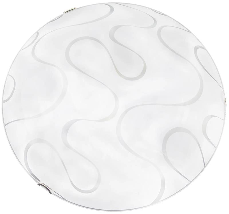 ONDA LAMPADA PLAFONIERA 2 LAMPADINE E27 40 CM ONDINA