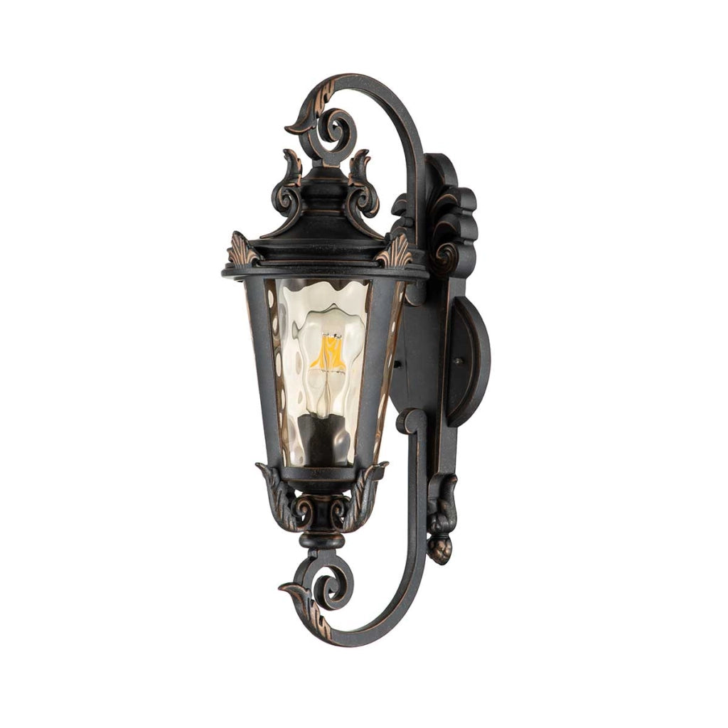 Applique esterna classica Baltimore Elstead E27 IP44