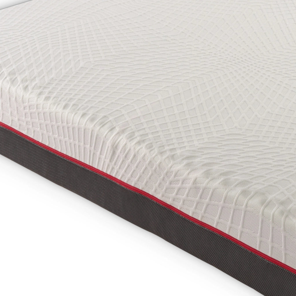 Materasso Matrimoniale 160x200 in Memory Foam, Altezza 21 cm, Sfoderabile, Rigidità H3, GREY