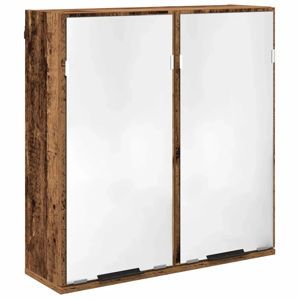Set di Armadi da Bagno | Armadio da bagno Legno vecchio Legno multistrato