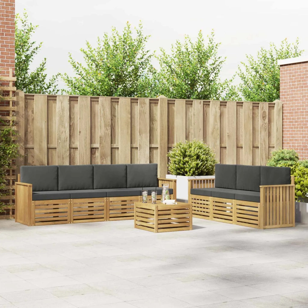 Set divani Legno di Acacia Massello 3391512