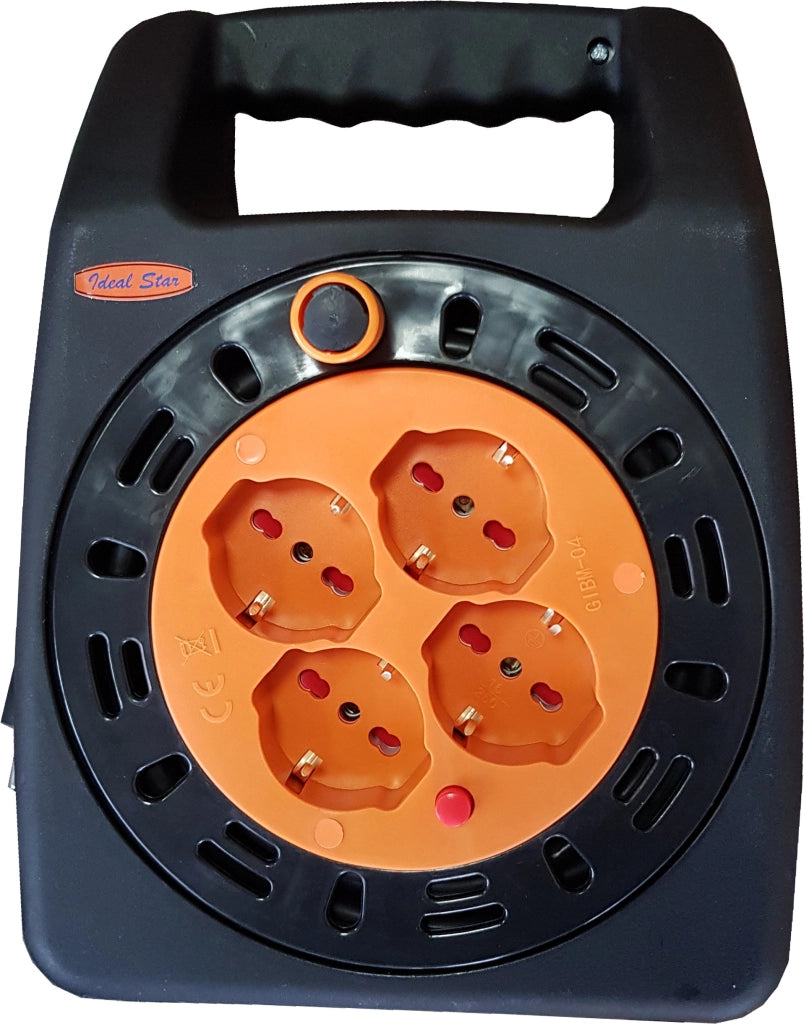 AVVOLGICAVO DOMESTICO IDEAL STAR CON MANICO 5 mt - IDEAL STAR