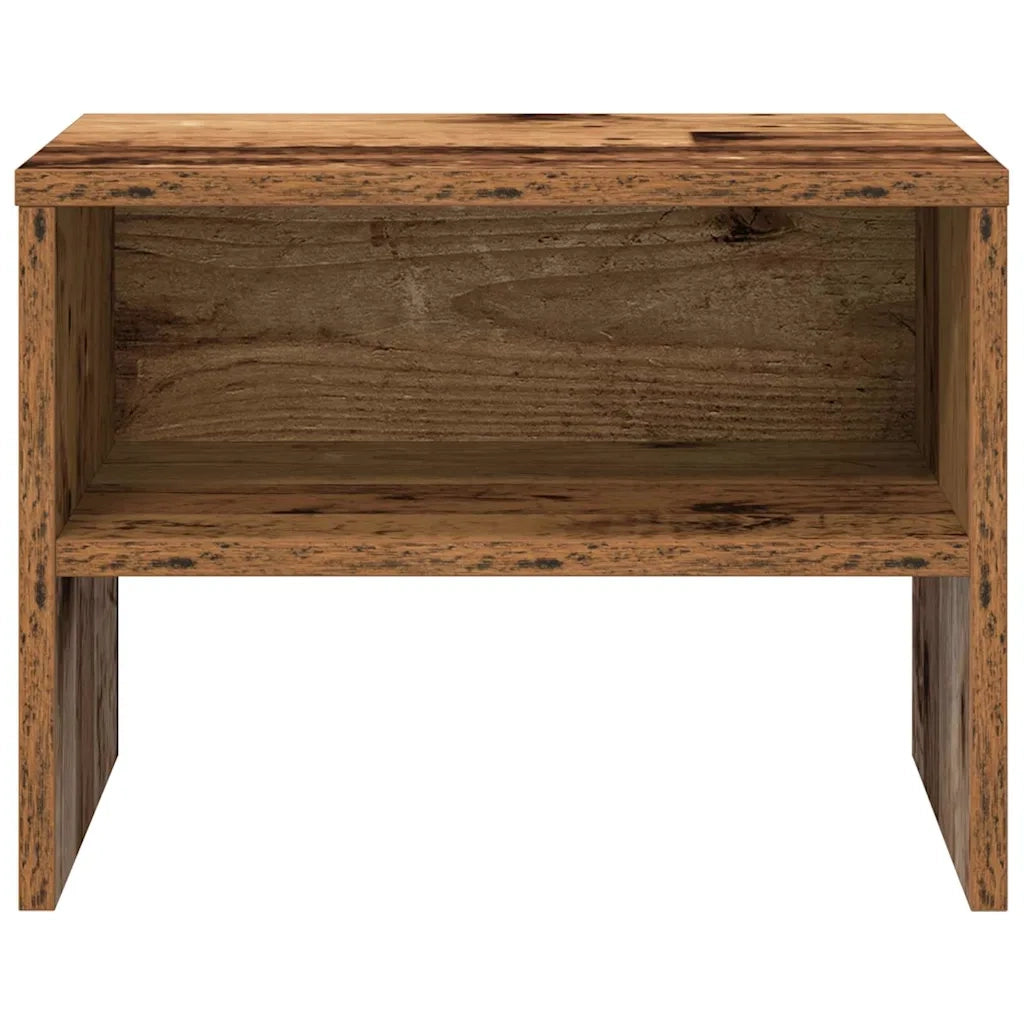 Armadio da Notte 2 pcs Legno vecchio 40 x 40 x 30 cm 875004