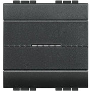 Living Light - Interruttore AX 1P 10A 2M antracite - L4051M2N